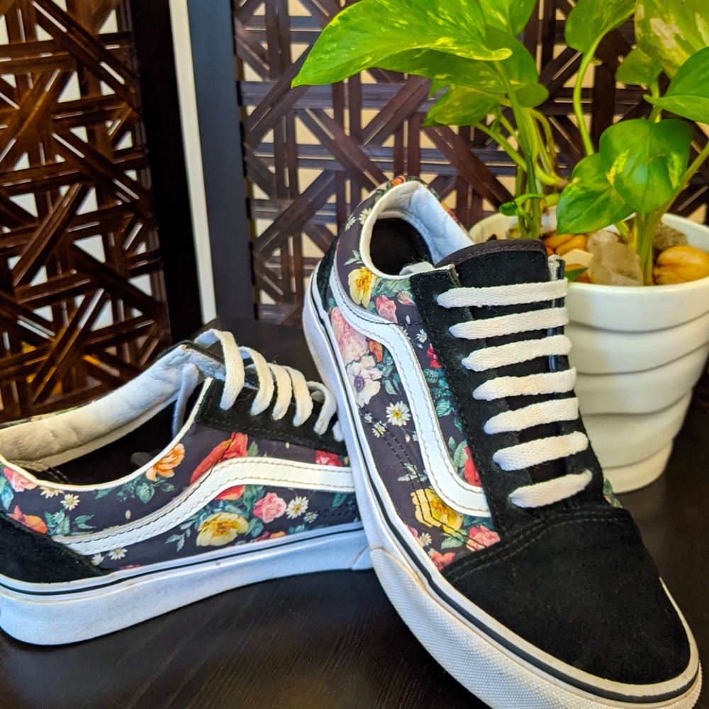 VANS Old School Floral Print